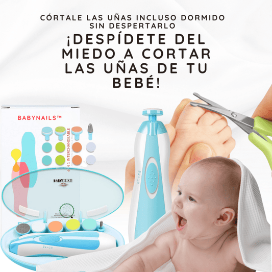 BabyNails™ – Pulidor de Uñas Eléctrico Seguro y Suave para Bebés + Garantia Extendida - Tiendu Honduras