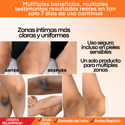 BIOAQUA ORIGINA MAS GARANTIA Crema Aclarante Coreana con Colágeno para Zonas Íntimas, Axilas Labios y Todo el Cuerpo - Tiendu Honduras