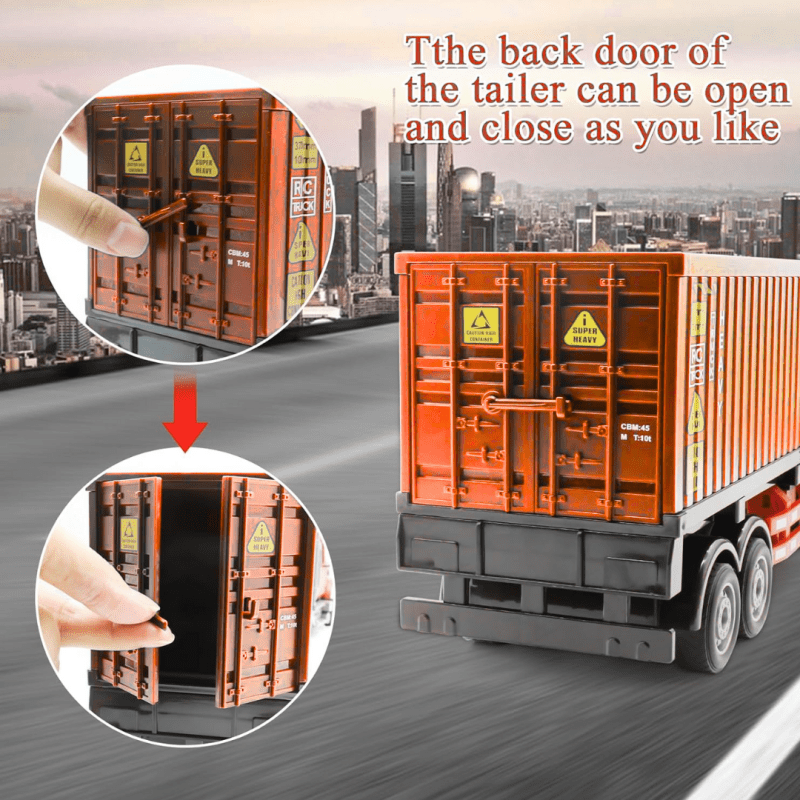 Camión RC Container Pro™ – Control Remoto con Contenedor - Tiendu Honduras