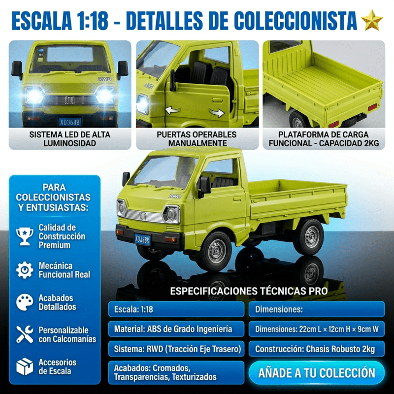 Camión RC Todoterreno 4x4 TitanCrawler Control Remoto |Amazon con Garantía incluida - Inversiones Alkosto