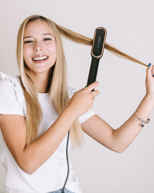 CEPILLO ALISADOR ALISADOR PREMIUM | ANTI FRIZZ+ 1 AÑO GARANTIA EXCLUSIVA - Tiendu Honduras