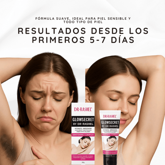 Crema Aclarante Coreana con Colágeno para Zonas Íntimas, Axilas y Todo el Cuerpo - Tiendu Honduras