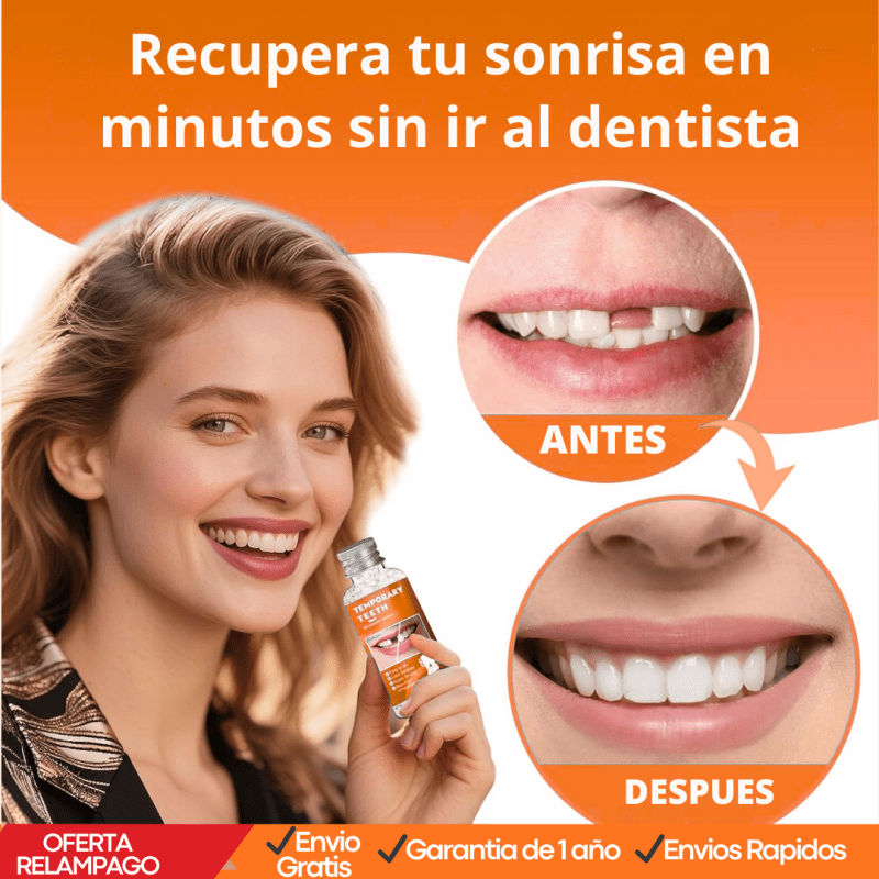 DentalFix™ – Kit de Reparación Dental CON GARANTÍA DE 1 AÑO - Tiendu Honduras