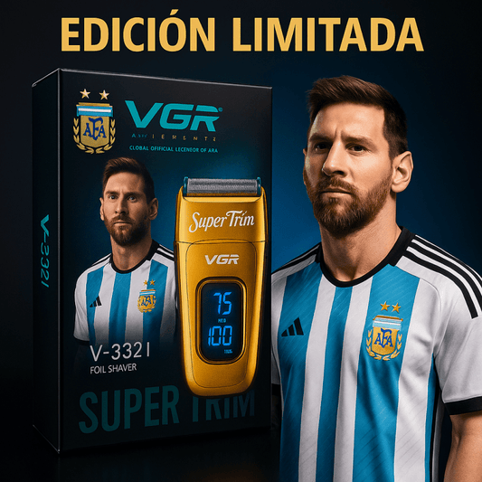 Edición Limitada Messi – SuperTrim Recarganle Profesional V - 332I El afeitado de campeones, ahora en tus manos. - Tiendu Honduras