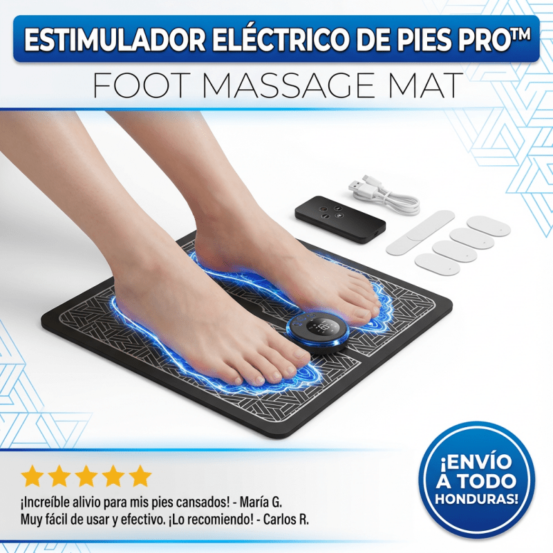 ESTIMULADOR ELÉCTRICO DE PIES PRO™ - Inversiones Alkosto