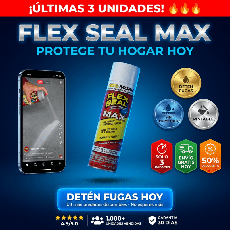 FlexSeal Pro – Spray Sellador Impermeable Antifugas - Inversiones Alkosto