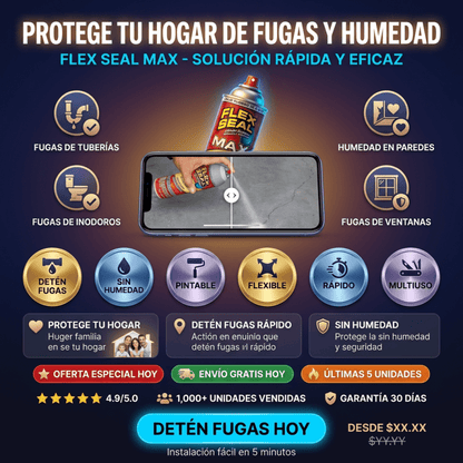 FlexSeal Pro – Spray Sellador Impermeable Antifugas - Inversiones Alkosto