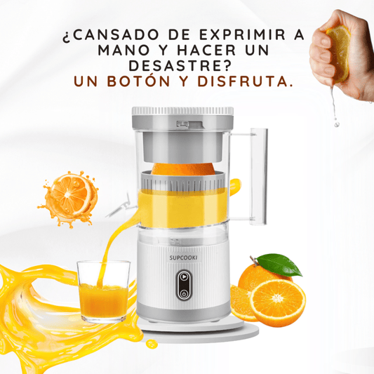 JuiceGo™ – Exprimidor Automático Portátil USB (Recargable y Compacto) + Garantia extendida - Tiendu Honduras