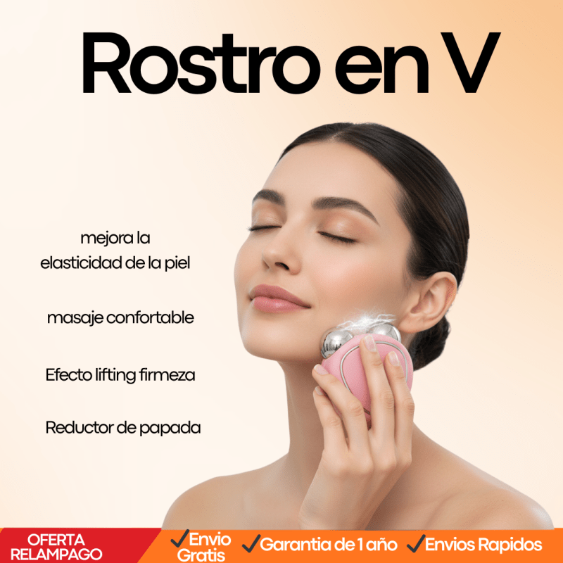LumiLift™ Masajeador Facial de Microcorriente – Efecto Lifting Instantáneo + GARANTIA 1 AÑO - Tiendu Honduras