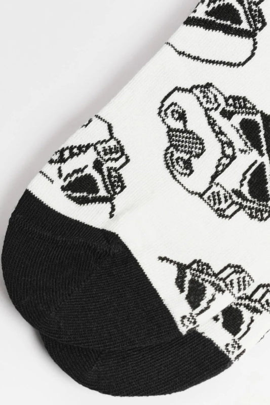 Medias blancas de Star Wars tobilleras con contrastes - Tiendu Honduras