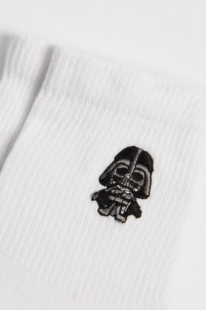 Medias de Star Wars cortas Blancas con contrastes - Tiendu Honduras