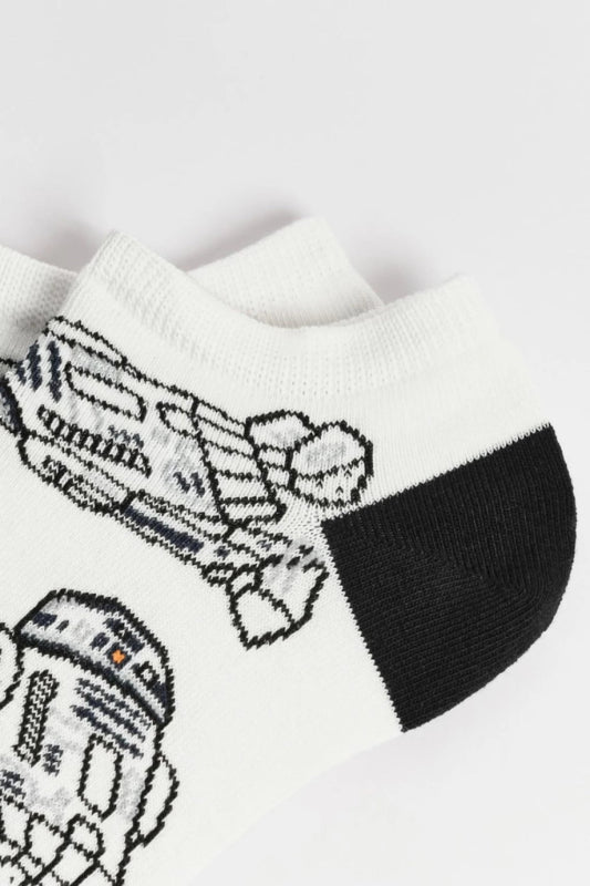 Medias en algodón cremas tobilleras de Star Wars - Tiendu Honduras