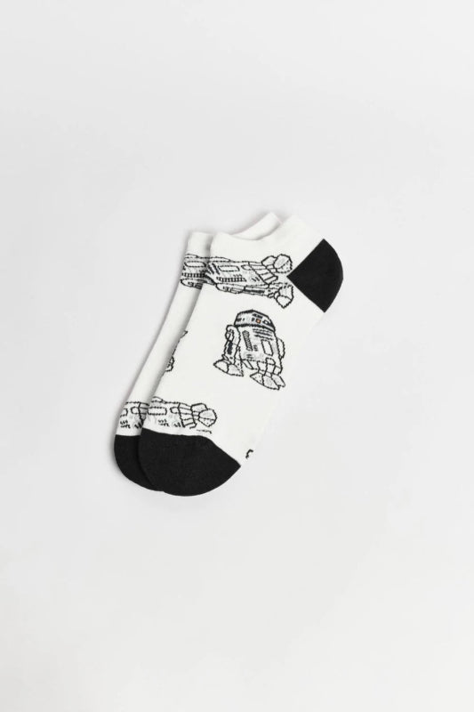 Medias en algodón cremas tobilleras de Star Wars - Tiendu Honduras
