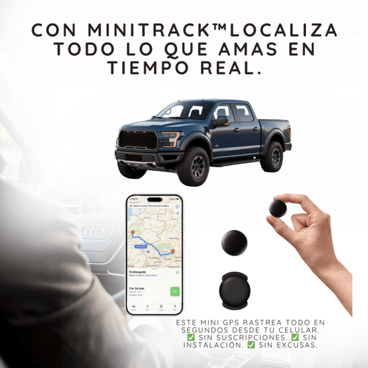 MiniTrack™ – Rastreador GPS Inteligente Portátil con Imán y App Móvil - Tiendu Honduras