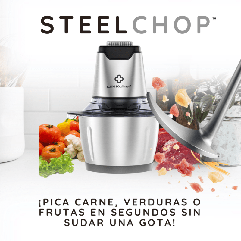 Picatodo TurboChop™ – El Triturador Todo en Uno para tu Cocina + Garantia Extendida - Tiendu Honduras