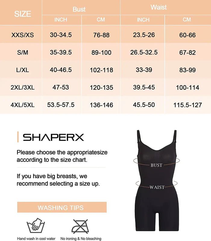 ShaperX™ Tummy Control Body Shaper – Moldea Abdomen con Comodidad - Tiendu Honduras