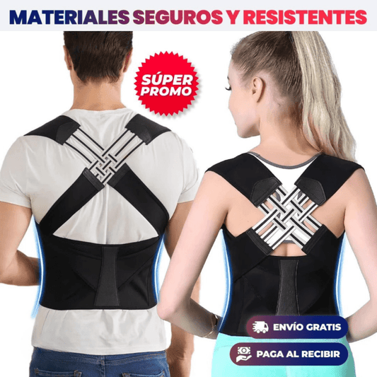 SpineFlex™ – Corrector Inteligente de Postura y Soporte Lumbar + GARANTIA EXTENDIDA 1 AÑO - Tiendu Honduras