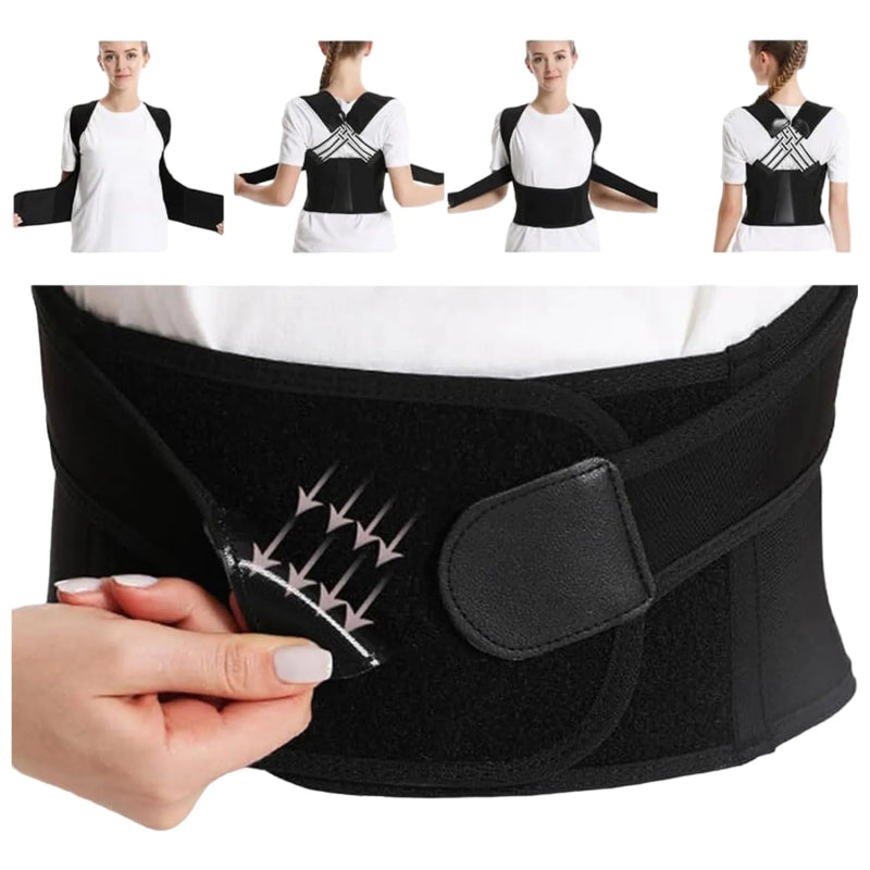 SpineFlex™ – Corrector Inteligente de Postura y Soporte Lumbar + GARANTIA EXTENDIDA 1 AÑO - Tiendu Honduras