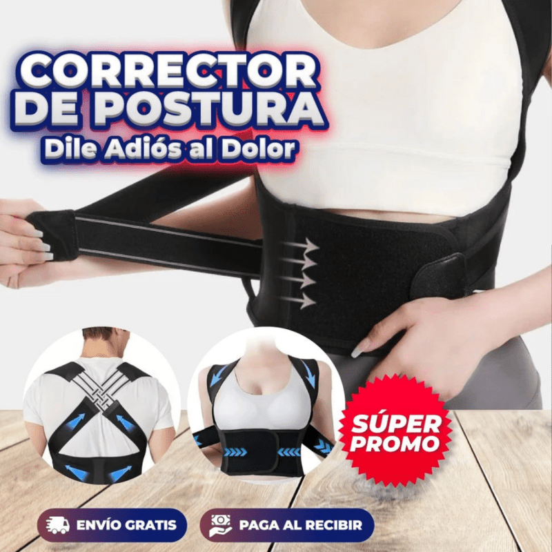 SpineFlex™ – Corrector Inteligente de Postura y Soporte Lumbar + GARANTIA EXTENDIDA 1 AÑO - Tiendu Honduras