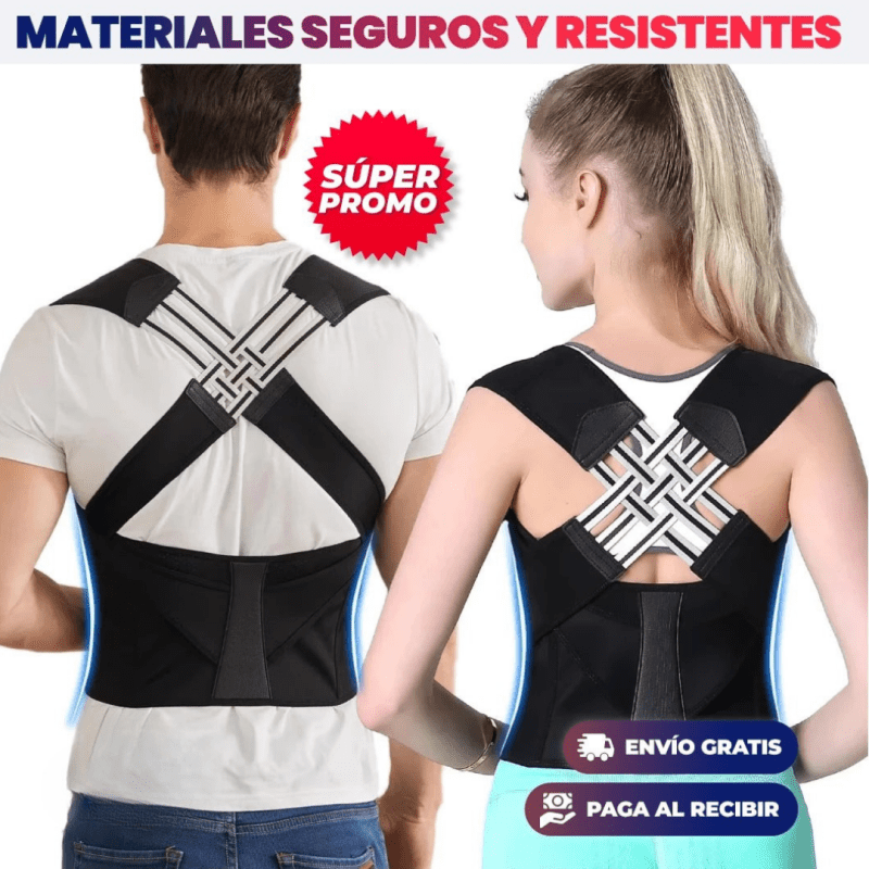 SpineFlex™ – Corrector Inteligente de Postura y Soporte Lumbar + GARANTIA EXTENDIDA 1 AÑO - Tiendu Honduras