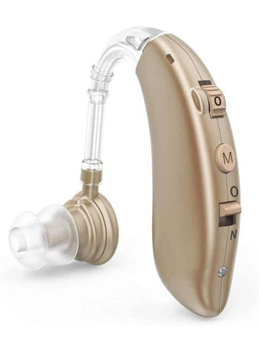 “¡Vuelve a escuchar claramente! Audífono mini detrás de la oreja con amplificador” - Tiendu Honduras